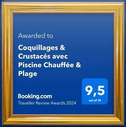 Coquillages & Crustaces Avec Piscine Chauffee & شاليه *